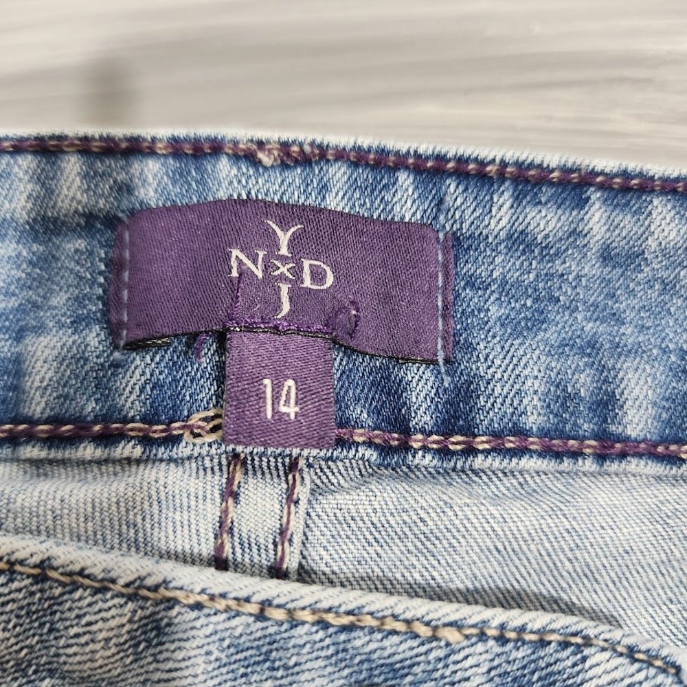 NYDJ Women's Straight Leg Jeans - Light Blue - Picture 4 of 11